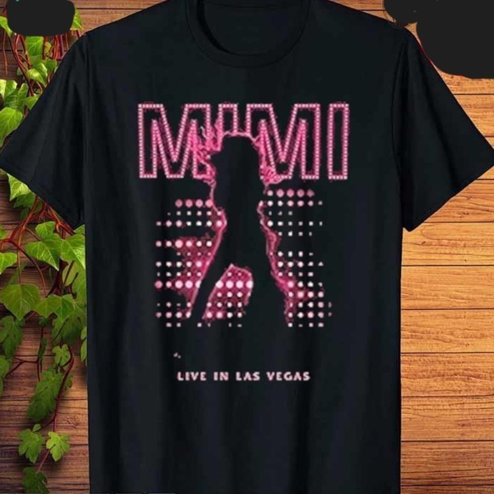 Mariah Carey Mimi Live In Las Vegas Shirt, Mariah Carey Pop Queen T-Shirt